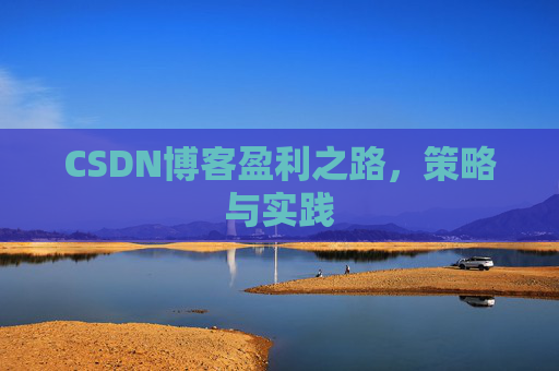 CSDN博客盈利之路,策略与实践